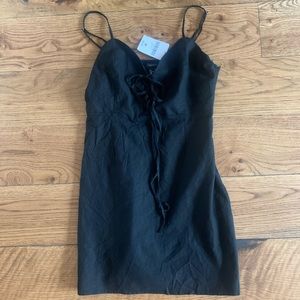 FOREVER21 BLACK DRESS SIZE MEDIUM